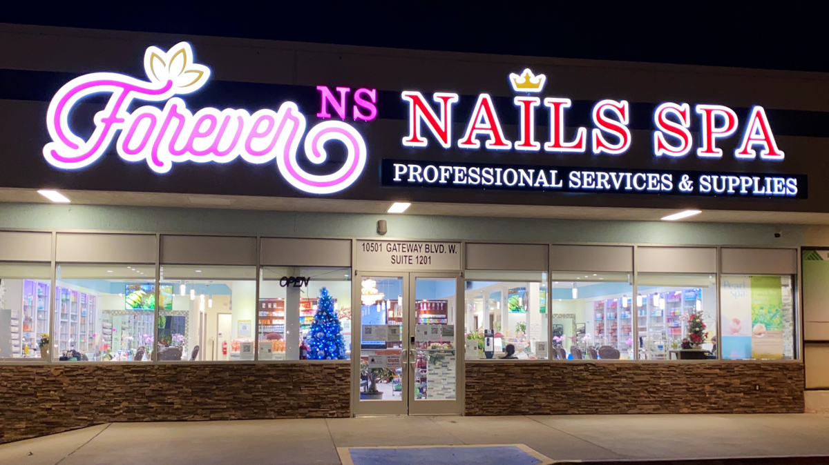 Forever Nails Spa interior - welcoming and relaxing