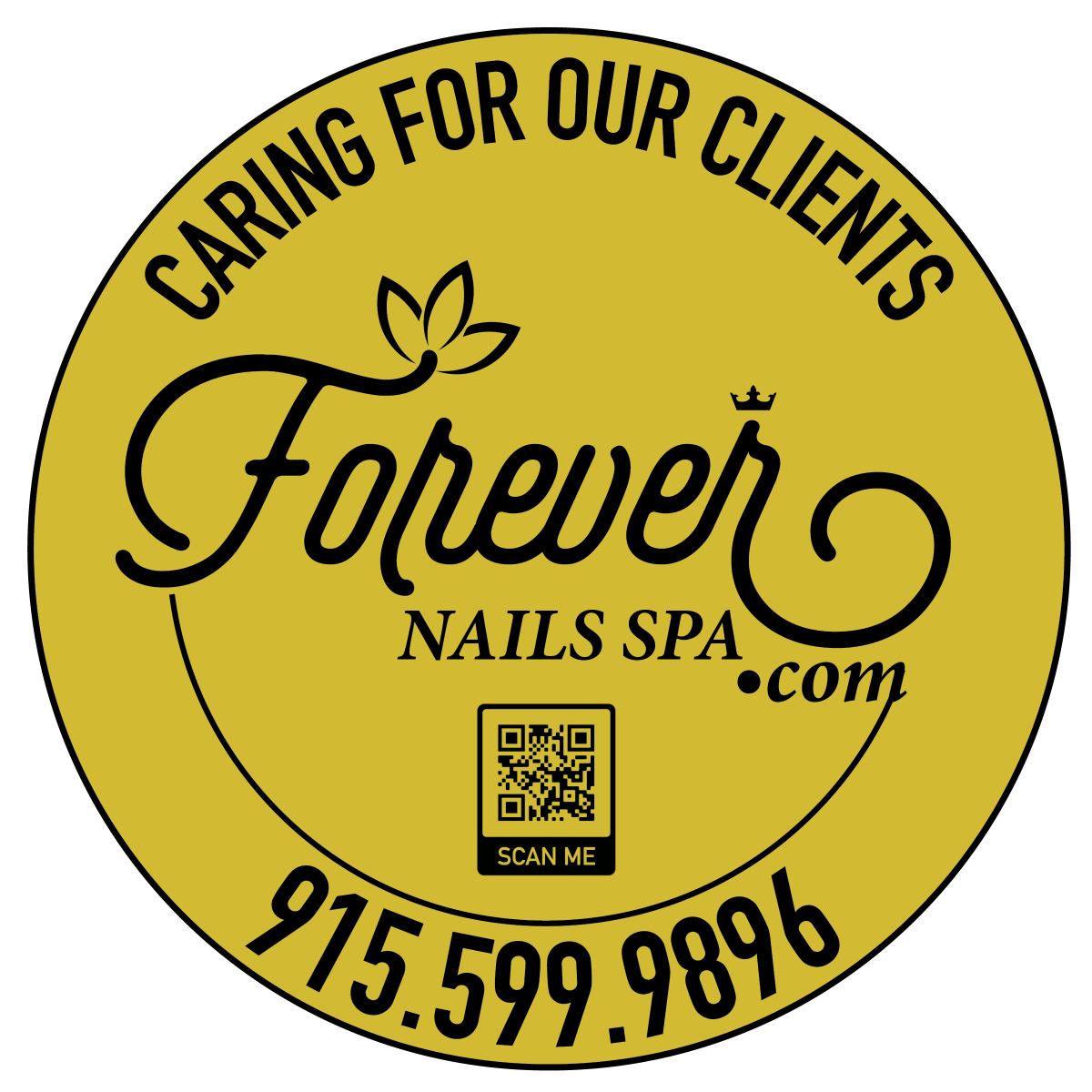 Manicure and pedicure service at Forever Nails Spa